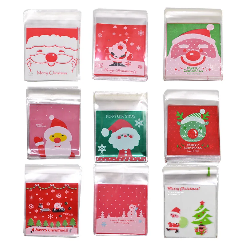 10cm Christmas Gift OPP Bags Plastic Cartoon Candy Cookies Biscuit Bags New Year Merry Christmas Kids Gift Candy Packaging Bag
10cm Christmas Gift OPP Bags Plastic Cartoon Candy Cookies Biscuit Bags New Year Merry Christmas Kids Gift Candy Packaging Bag