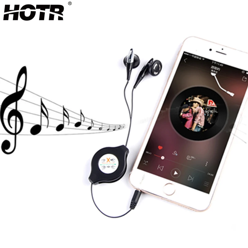 HOTR Telescopic Earphone Rotatable Sport Music Earphone 3.5mm Wired Earpiece Stereo Sound Earbuds Extendable Portable Earphone
HOTR Telescopic Earphone Rotatable Sport Music Earphone 3.5mm Wired Earpiece Stereo Sound Earbuds Extendable Portable Earphone