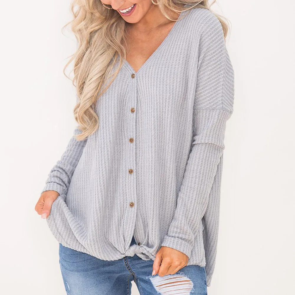 Sweater Womens Loose Knit Tunic Blouse Knot Henley Tops Bat Wing Plain Shirts Sweater Pull Femme Sweters Women Invierno
Sweater Womens Loose Knit Tunic Blouse Knot Henley Tops Bat Wing Plain Shirts Sweater Pull Femme Sweters Women Invierno