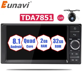 Eunavi Quad core 2 din Android 8.1 2G RAM car dvd player for Toyota Hilux VIOS Old Camry Prado RAV4 Prado 2003-2008 car radio
Eunavi Quad core 2 din Android 8.1 2G RAM car dvd player for Toyota Hilux VIOS Old Camry Prado RAV4 Prado 2003-2008 car radio