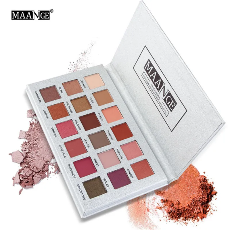 18 Color Shimmer Glitter Eye Shadow Powder Matt Eyeshadow Cosmetic Makeup brochas maquillaje profesional pinceaux maquillage
18 Color Shimmer Glitter Eye Shadow Powder Matt Eyeshadow Cosmetic Makeup brochas maquillaje profesional pinceaux maquillage