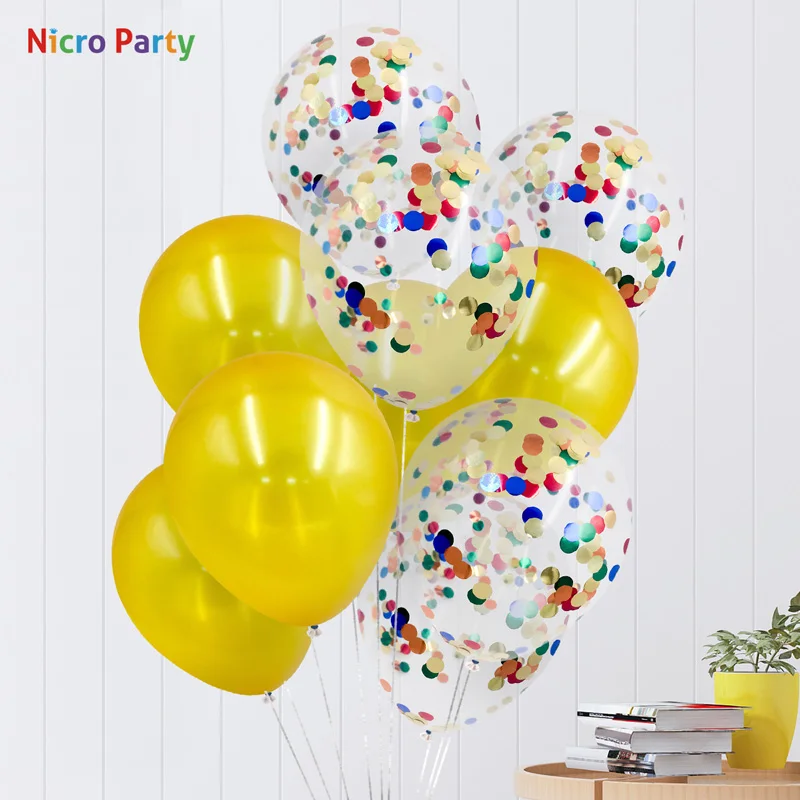 Nicro 12 inch Latex Colorful Confetti Air Balloons Inflatable Ball Helium Balloon For Birthday Wedding Party Supplies #Bal107
Nicro 12 inch Latex Colorful Confetti Air Balloons Inflatable Ball Helium Balloon For Birthday Wedding Party Supplies #Bal107