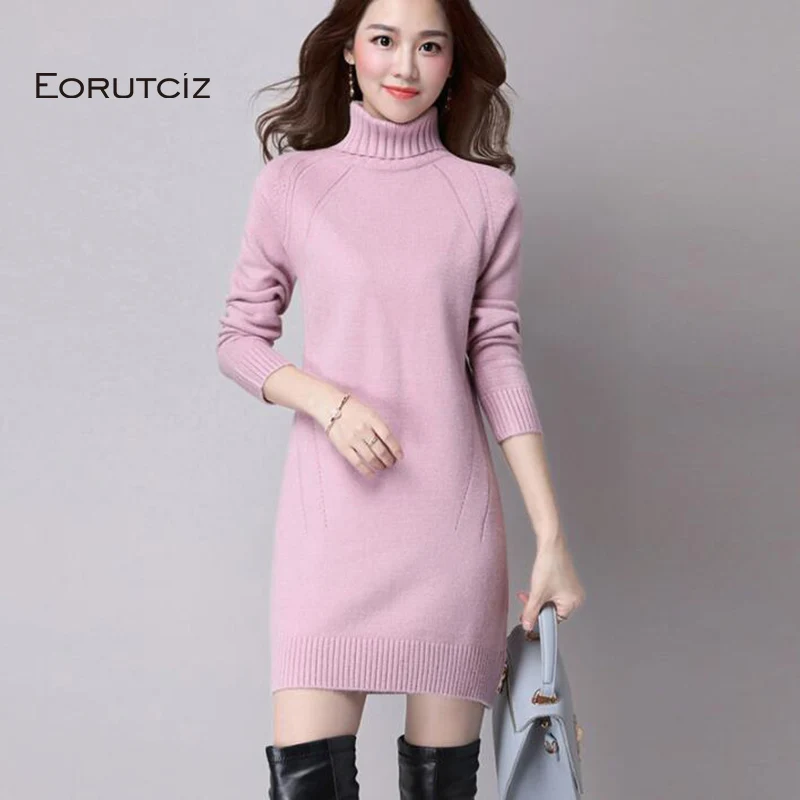 EORUTCIZ Winter Plus Size 3XL Sweater Dress Women Knitted Turtleneck Basic Dress Tunic Thick Autumn Long Sleeve Dress LM193
EORUTCIZ Winter Plus Size 3XL Sweater Dress Women Knitted Turtleneck Basic Dress Tunic Thick Autumn Long Sleeve Dress LM193