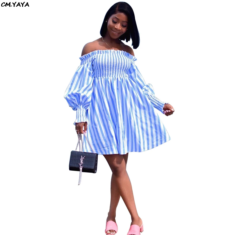 2019 new women summer stripes print off shoulder lantern long sleeve big swing mini dress bohemian beach fashion dresses GLG4232
2019 new women summer stripes print off shoulder lantern long sleeve big swing mini dress bohemian beach fashion dresses GLG4232