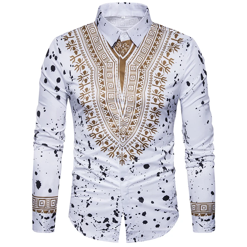 New men's casual shirt long sleeve Shirt 2018 autumn Tops 3D National style printing Floral pattern fashion Edition men shirts
New men's casual shirt long sleeve Shirt 2018 autumn Tops 3D National style printing Floral pattern fashion Edition men shirts