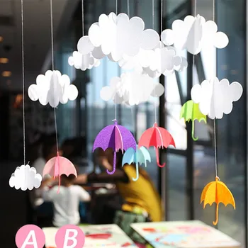 Raining Clouds Water Drop Star Moon Baby Bed Room Hanging Decor Baby Hanging Toy Kids Play Tent Decoration Tent Props Toy
Raining Clouds Water Drop Star Moon Baby Bed Room Hanging Decor Baby Hanging Toy Kids Play Tent Decoration Tent Props Toy