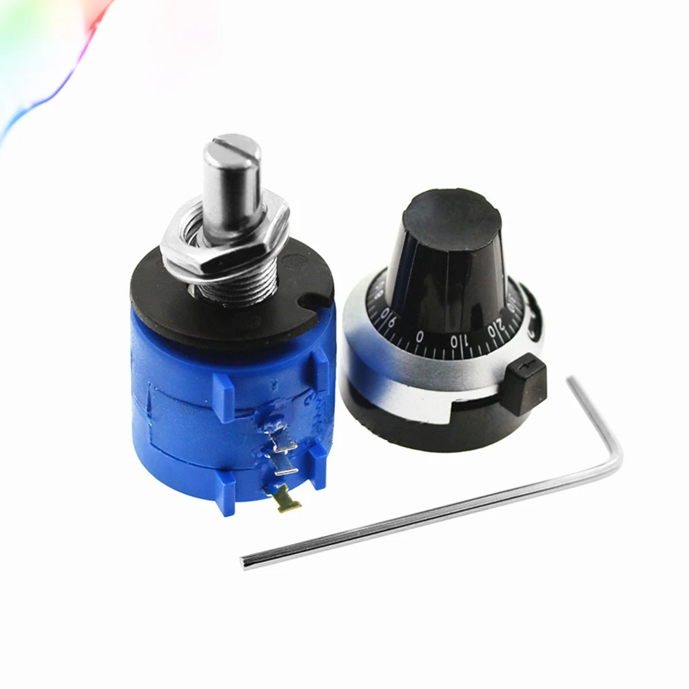 3590S-2- 101 201 501 102 202 502 103 203 503 104L ohm Precision Multiturn Potentiometer 10 Ring Adjustable Resistor With Cap
3590S-2- 101 201 501 102 202 502 103 203 503 104L ohm Precision Multiturn Potentiometer 10 Ring Adjustable Resistor With Cap