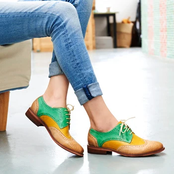 Yinzo Women Flats Oxford Shoes Perforated Leather flat oxfords Lady Brogues Vintage Casual oxford Shoes For Women Footwear 2020
Yinzo Women Flats Oxford Shoes Perforated Leather flat oxfords Lady Brogues Vintage Casual oxford Shoes For Women Footwear 2020