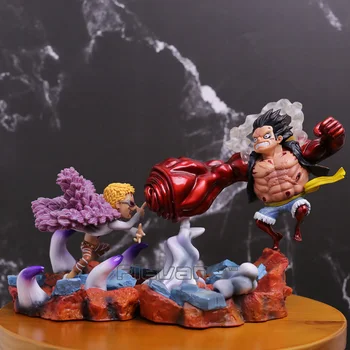 Anime One Piece Fourth Gear Luffy VS Doflamingo Fighting Ver. PVC Figure Collectible Model Toy
Anime One Piece Fourth Gear Luffy VS Doflamingo Fighting Ver. PVC Figure Collectible Model Toy