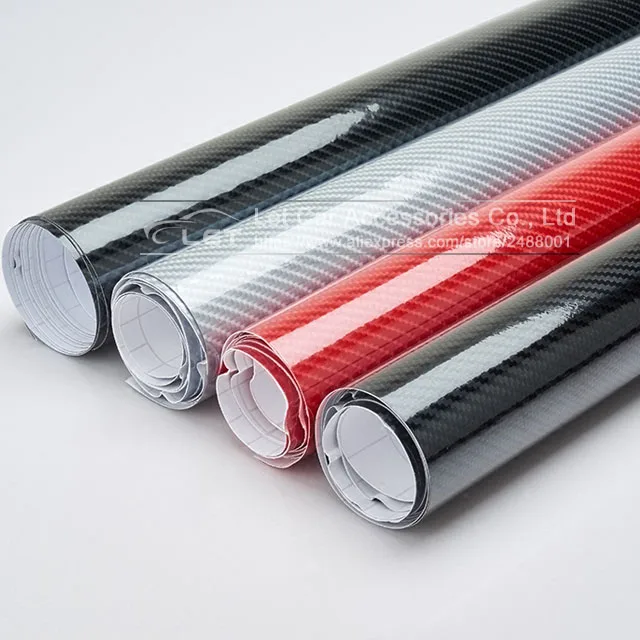 Car Styling high glossy 5D black red silver carbon fiber vinyl film carbon fiber car wrap sheet Roll film tool Car sticker Decal
Car Styling high glossy 5D black red silver carbon fiber vinyl film carbon fiber car wrap sheet Roll film tool Car sticker Decal