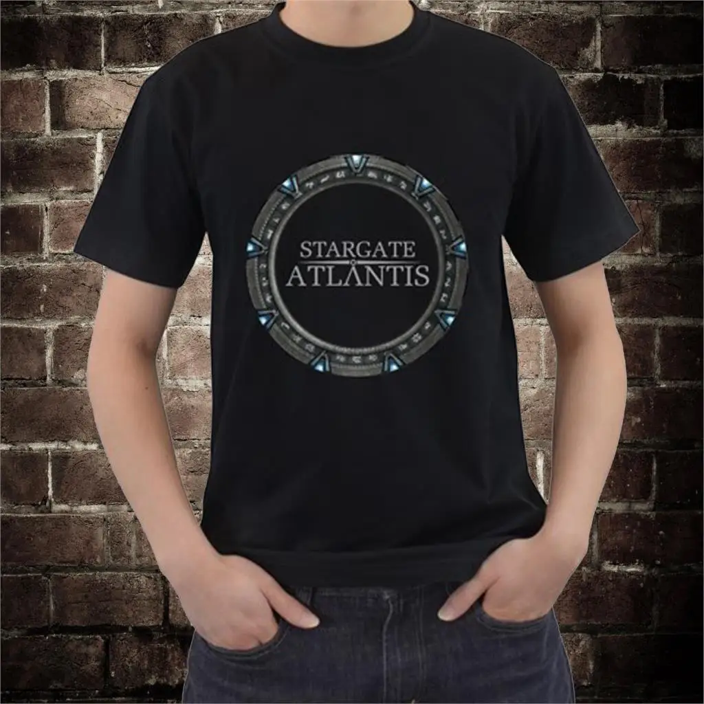 New Stargate Atlantis SGA Ring T-Shirt Tee 
New Stargate Atlantis SGA Ring T-Shirt Tee