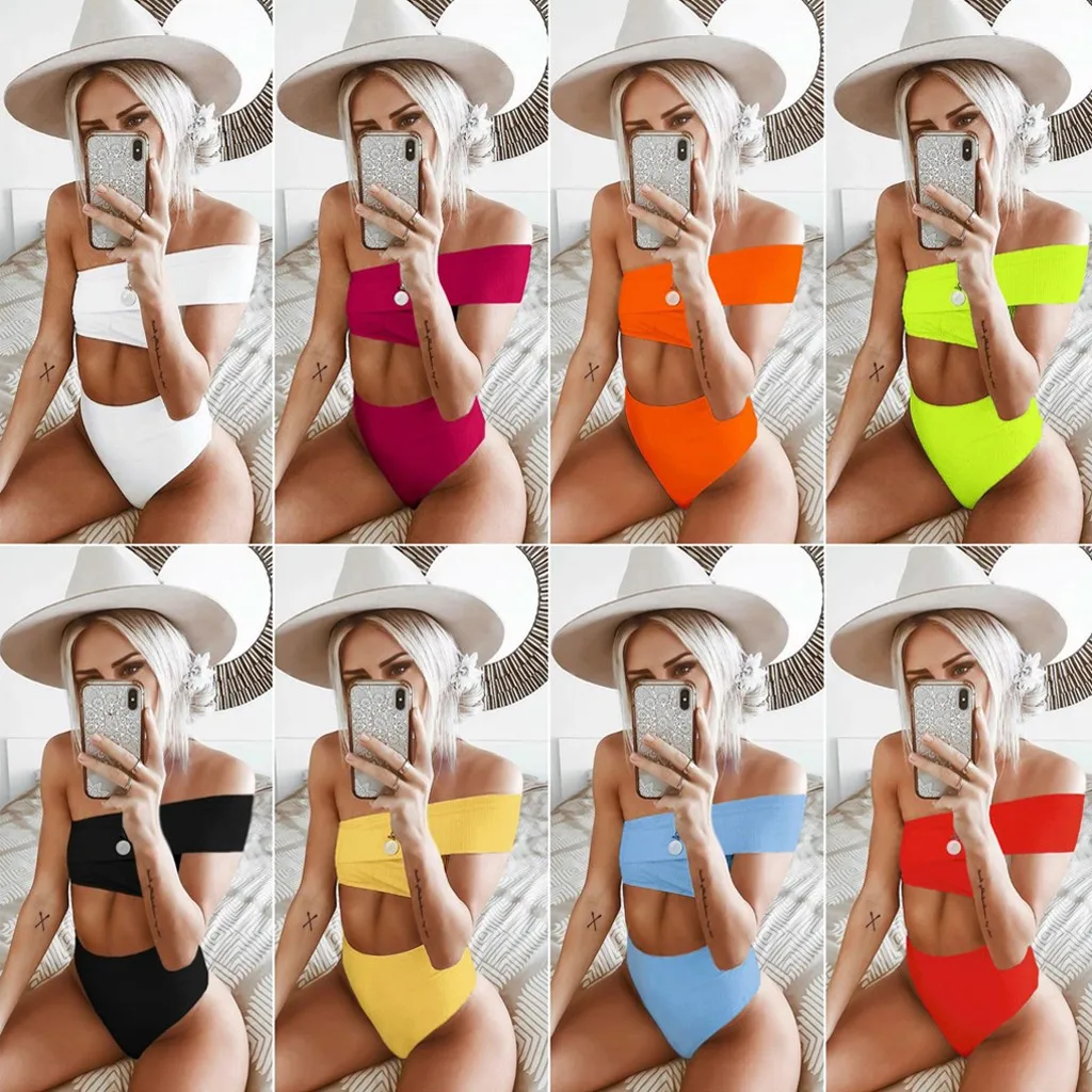 MUQGEW Strapless Bikini Set Bathsuit Sexy Brazilian Bikini Set Push Up Padded Bathing Suit maillot de bain femme biquini #0501
MUQGEW Strapless Bikini Set Bathsuit Sexy Brazilian Bikini Set Push Up Padded Bathing Suit maillot de bain femme biquini #0501