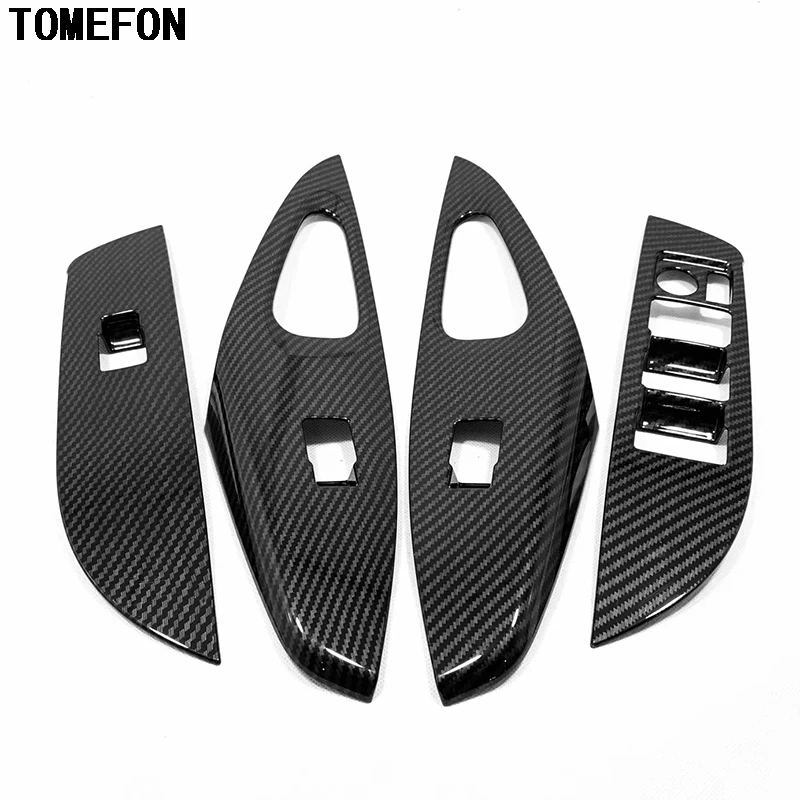 TOMEFON For Toyota Corolla hatchback LHD 2019 Carbon Fiber ABS Matte Interior Window Lift Switch Button Panel Cover Trim Styling
TOMEFON For Toyota Corolla hatchback LHD 2019 Carbon Fiber ABS Matte Interior Window Lift Switch Button Panel Cover Trim Styling