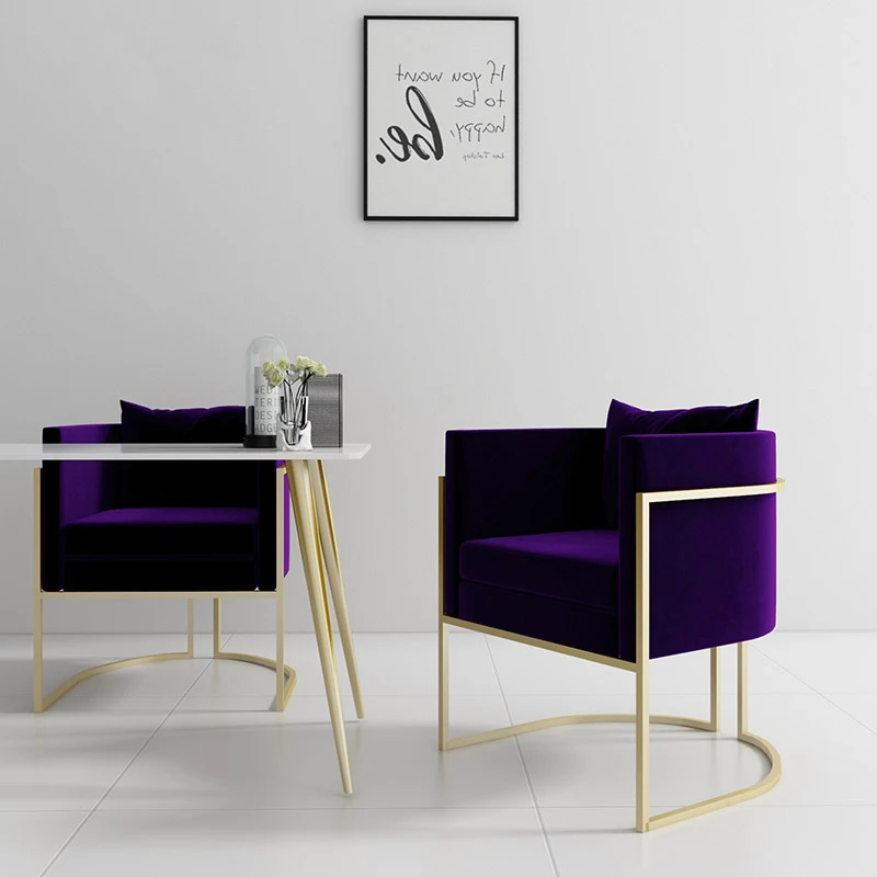 Nordic Single Sofa Chair Light Luxury Simple Modern Lazy Fabric Small Apartment Clothing Store Leisure Wrought Iron Sofa Chair
Nordic Single Sofa Chair Light Luxury Simple Modern Lazy Fabric Small Apartment Clothing Store Leisure Wrought Iron Sofa Chair