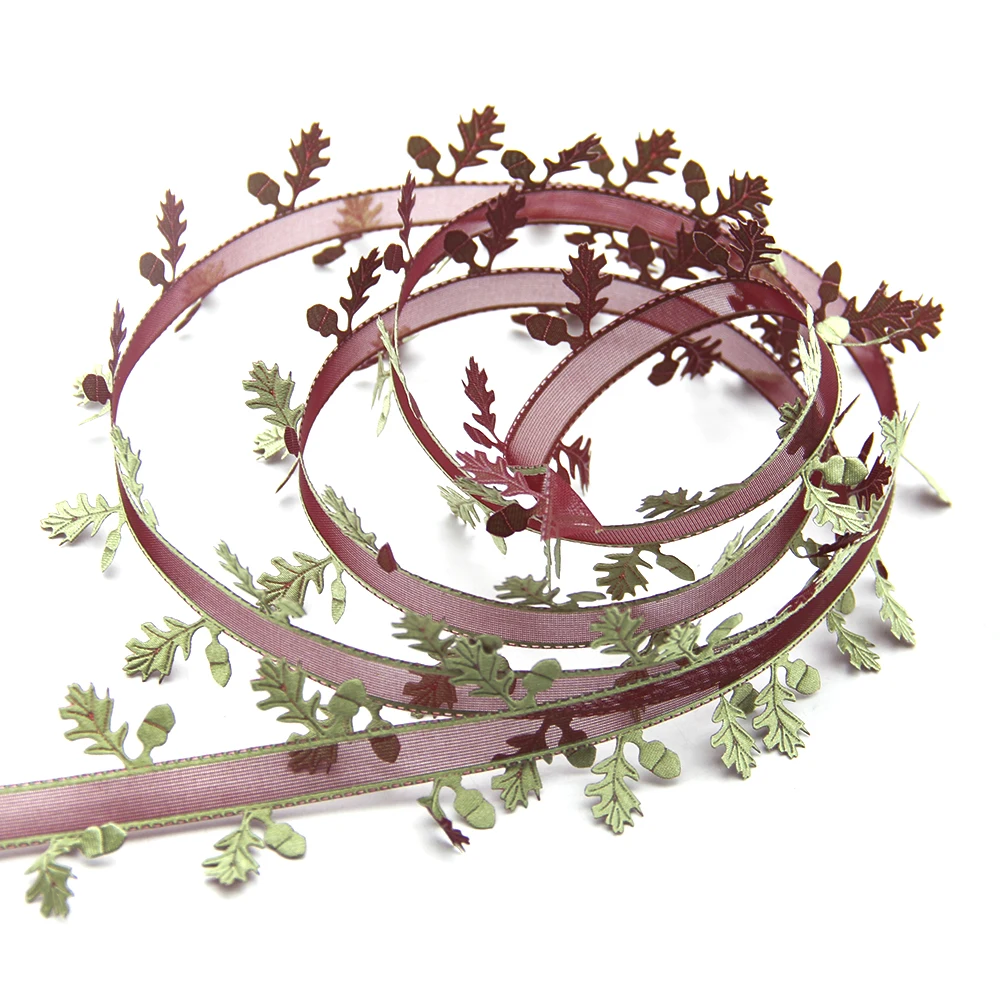 David accessories 40mmx20m Organza Chiffon Ribbon with Leaves Decoration Gift Craft DIY Wedding Party Decoration,20Yc5639
David accessories 40mmx20m Organza Chiffon Ribbon with Leaves Decoration Gift Craft DIY Wedding Party Decoration,20Yc5639