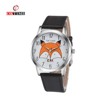 OKTIME 2020 Fashion Wristwatch Women Men Cartoon Fox Print Watch Ladies Luxury Brand Quartz Watch Male Clocks Relogio Feminino
OKTIME 2020 Fashion Wristwatch Women Men Cartoon Fox Print Watch Ladies Luxury Brand Quartz Watch Male Clocks Relogio Feminino