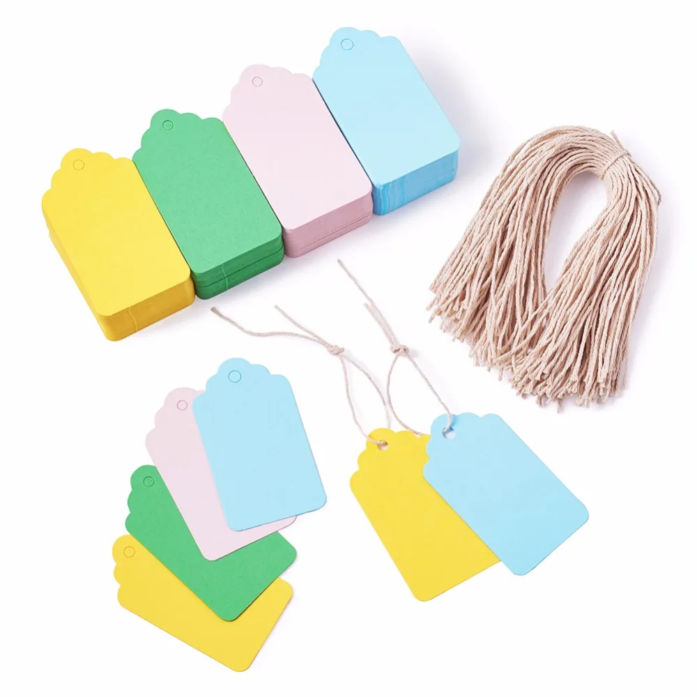 pandahall 50-200pcs Mixed Rectangle Blank Kraft Paper Cards Label Price Tags for Jewelry Display and Cotton String 7.05x4cm
pandahall 50-200pcs Mixed Rectangle Blank Kraft Paper Cards Label Price Tags for Jewelry Display and Cotton String 7.05x4cm