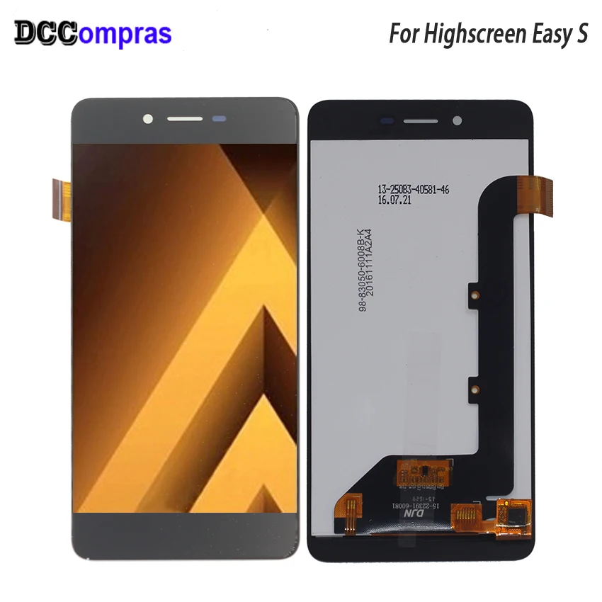 For Highscreen Easy S LCD Display Touch Screen Digitizer Sensor For Highscreen Easy S Display Screen LCD Phone Parts Free Tools
For Highscreen Easy S LCD Display Touch Screen Digitizer Sensor For Highscreen Easy S Display Screen LCD Phone Parts Free Tools