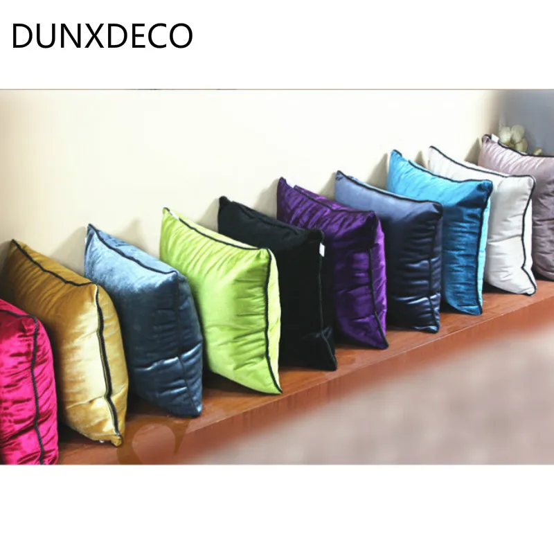 DUNXDECO Velvet Cushion Cover Decorative Pillow Case Modern Classical Plain Color Soft Coussin Home Office Room Sofa Decor
DUNXDECO Velvet Cushion Cover Decorative Pillow Case Modern Classical Plain Color Soft Coussin Home Office Room Sofa Decor