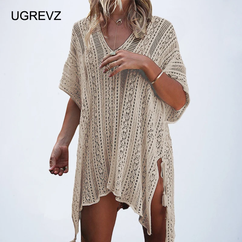 Bohemian Style Summer Swimsuit Loose Knitted Beach Shawl Holiday Shirt Breathable Bikini Dress Cover Up Beach Wear Drop Ship
Bohemian Style Summer Swimsuit Loose Knitted Beach Shawl Holiday Shirt Breathable Bikini Dress Cover Up Beach Wear Drop Ship