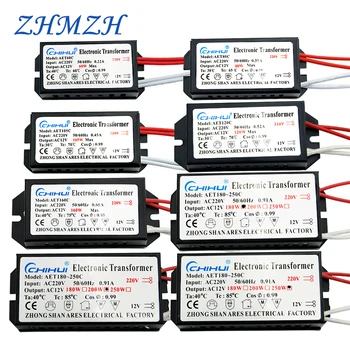 Chihui Electronic Transformer 60W 80W 105W 120W 160W 180W 200W 250W AC220V to 12V For Halogen lamp & Crystal Lamp G4 Light Beads
Chihui Electronic Transformer 60W 80W 105W 120W 160W 180W 200W 250W AC220V to 12V For Halogen lamp & Crystal Lamp G4 Light Beads