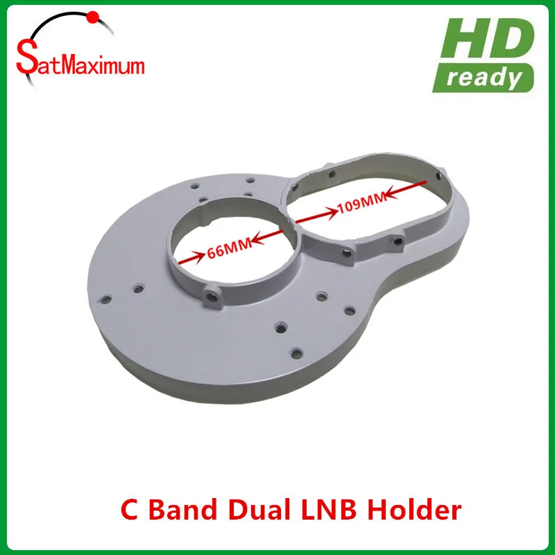 100% aluminium C band dual LNB holder/bracket for fixed 2pcs C band LNBF on c band dish
100% aluminium C band dual LNB holder/bracket for fixed 2pcs C band LNBF on c band dish