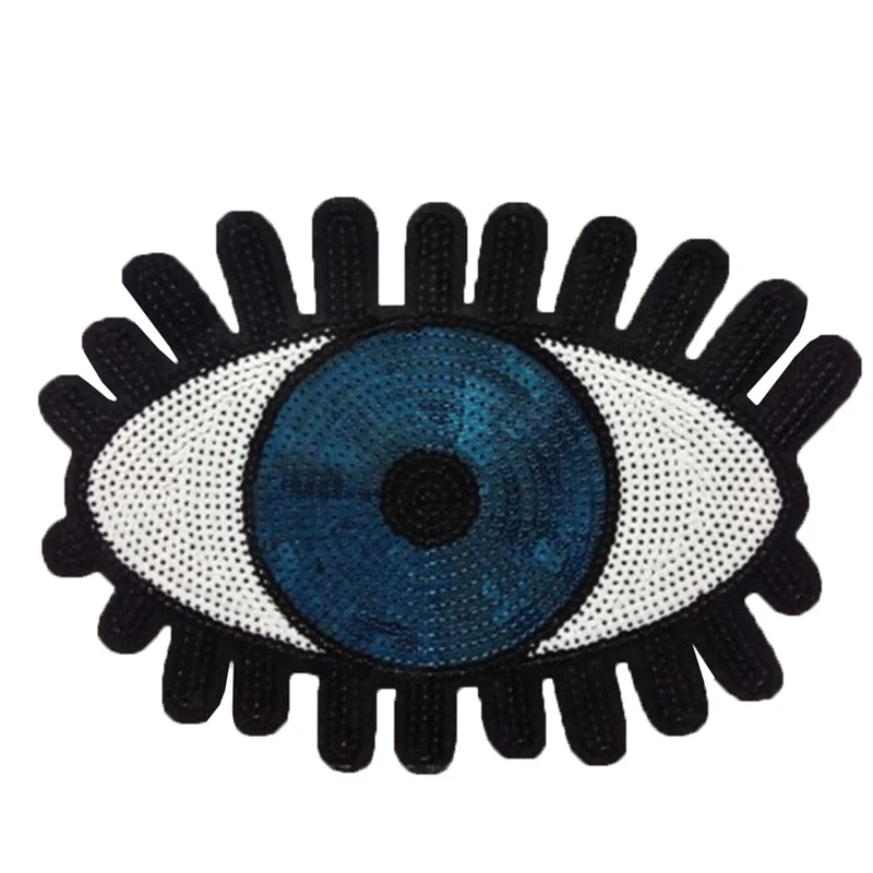 1Pcs DIY Eye Silm Iron On Patches For Clothing Applique Sequin Badges Pvc Stickes For Clothes Embroidery Patch
1Pcs DIY Eye Silm Iron On Patches For Clothing Applique Sequin Badges Pvc Stickes For Clothes Embroidery Patch