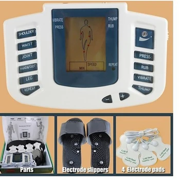 JR-309 Electrical Digital Stimulator Full Body Relax Muscle Massager,Pulse Tens Acupuncture Therapy slipper+4pads Health Care
JR-309 Electrical Digital Stimulator Full Body Relax Muscle Massager,Pulse Tens Acupuncture Therapy slipper+4pads Health Care
