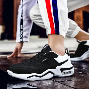 2019 Male Wear-resistant Lace-up Casual Shoes Men Breathable Comfortable Fashion Non-slip Lightweight Sneakers Zapatos de Hombre
2019 Male Wear-resistant Lace-up Casual Shoes Men Breathable Comfortable Fashion Non-slip Lightweight Sneakers Zapatos de Hombre