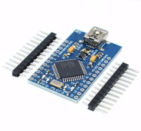 Mini USB ATmega32U4 Pro Micro 5V 16MHz Board Module /Leonardo ATMega 32U4 Controller Pro-Micro Replace Pro Mini
Mini USB ATmega32U4 Pro Micro 5V 16MHz Board Module /Leonardo ATMega 32U4 Controller Pro-Micro Replace Pro Mini