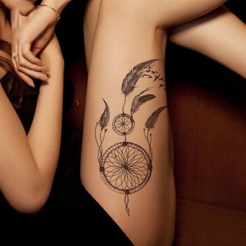 Temporary Tattoo Sticker Waterproof Removable Dream Catcher Pattern Body Art Stickers JIU55
Temporary Tattoo Sticker Waterproof Removable Dream Catcher Pattern Body Art Stickers JIU55