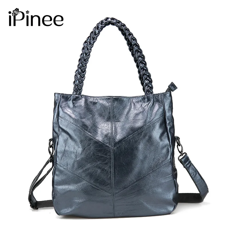 iPinee Genuine Leather Women Handbag Cowhide Leather Patchwork Casual Tote Famous Brand Messenger Bag
iPinee Genuine Leather Women Handbag Cowhide Leather Patchwork Casual Tote Famous Brand Messenger Bag