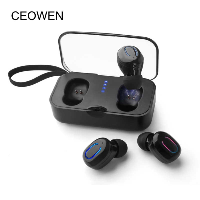 CEOWEN Brand 2019 New Arrival Portable Mini Wireless Bluetooth Earphone 5.0 Intelligent Nondestructive Noise Canceling Headphone
CEOWEN Brand 2019 New Arrival Portable Mini Wireless Bluetooth Earphone 5.0 Intelligent Nondestructive Noise Canceling Headphone
