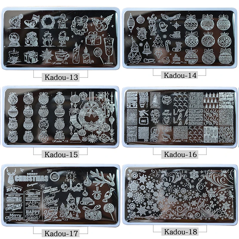 1* Nail Stamping Plates 2019 Fashion Nail TEMPLATE Cartoon/ Flower Christmas Steel Stamp Template Nail Polish Stencils Kadou7-22
1* Nail Stamping Plates 2019 Fashion Nail TEMPLATE Cartoon/ Flower Christmas Steel Stamp Template Nail Polish Stencils Kadou7-22