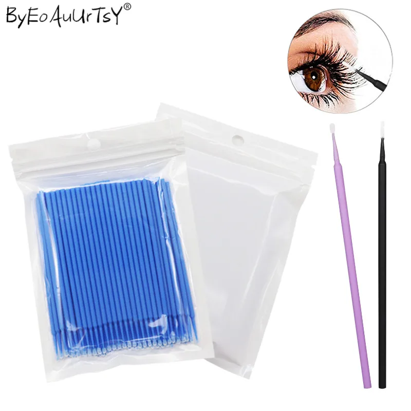 300Pcs/Pack Disposable Makeup Brushes Individual Lash Removing Tools Swab Micro brushes Eyelash Extension Tools
300Pcs/Pack Disposable Makeup Brushes Individual Lash Removing Tools Swab Micro brushes Eyelash Extension Tools