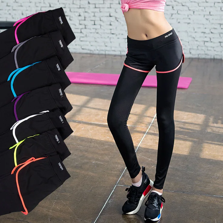 Women Sportswear Yoga Pants Breathable Quick Dry Female Fitness Running Pants Women Professional PRO Sports Yoga Tight Trouse 
Women Sportswear Yoga Pants Breathable Quick Dry Female Fitness Running Pants Women Professional PRO Sports Yoga Tight Trouse