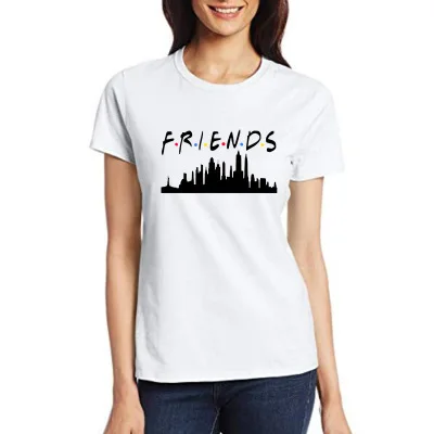 Friends T-shirts for Women Harajuku Summer Short Sleeve Great Wave T Shirt Blusa Night club queen fashion talent
Friends T-shirts for Women Harajuku Summer Short Sleeve Great Wave T Shirt Blusa Night club queen fashion talent