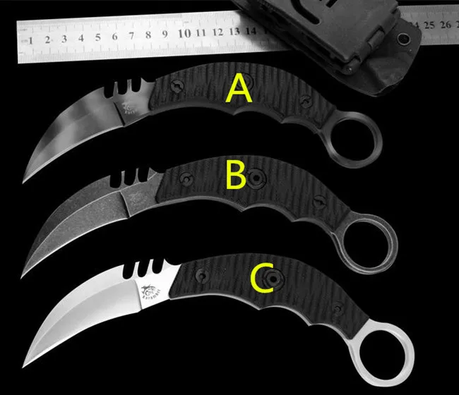 THE ONE HS Karambit Claw AUS-8 Claw Knife Outdoor Camping Hunting Survival Tactical Knife EDC Multi Tools for Men
THE ONE HS Karambit Claw AUS-8 Claw Knife Outdoor Camping Hunting Survival Tactical Knife EDC Multi Tools for Men