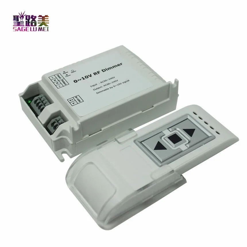 AC110V- 220V High Voltage LED RF Dimmer DM015 1 Channel 0-10V 1CH Trailing Edge Dimming 3 Key with Remote LED RF Dimmer Control
AC110V- 220V High Voltage LED RF Dimmer DM015 1 Channel 0-10V 1CH Trailing Edge Dimming 3 Key with Remote LED RF Dimmer Control