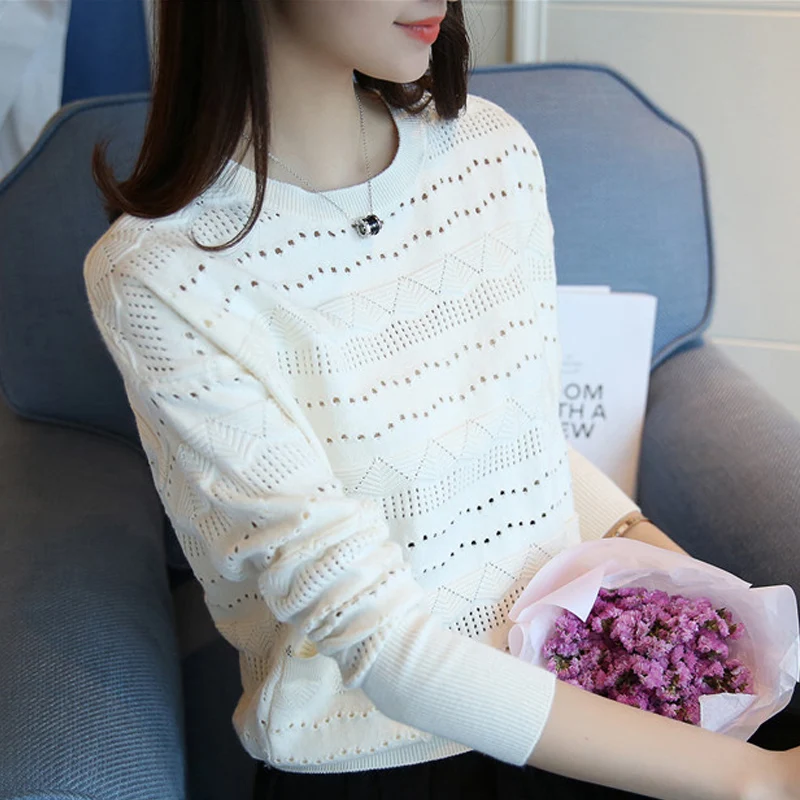 Shirt Long Sleeve Fashionable Westernization New Spring Garment 2019 Korean Edition Short Loose Hollow-out Sweater Coat
Shirt Long Sleeve Fashionable Westernization New Spring Garment 2019 Korean Edition Short Loose Hollow-out Sweater Coat