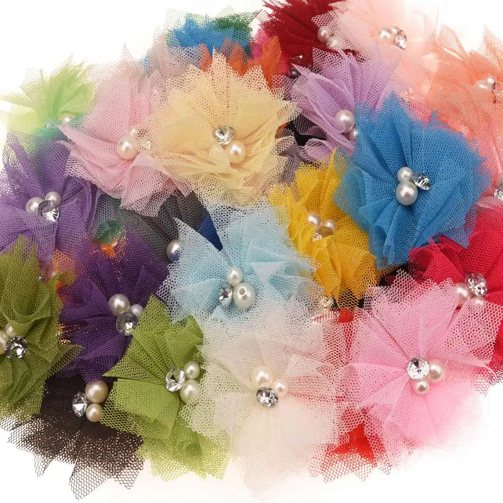 18PCS Mesh Flower 6cm Hair Flowers Boutique Hair accessories Flower Accessory for DIY Headwear No Barrette Hairclip for headband
18PCS Mesh Flower 6cm Hair Flowers Boutique Hair accessories Flower Accessory for DIY Headwear No Barrette Hairclip for headband