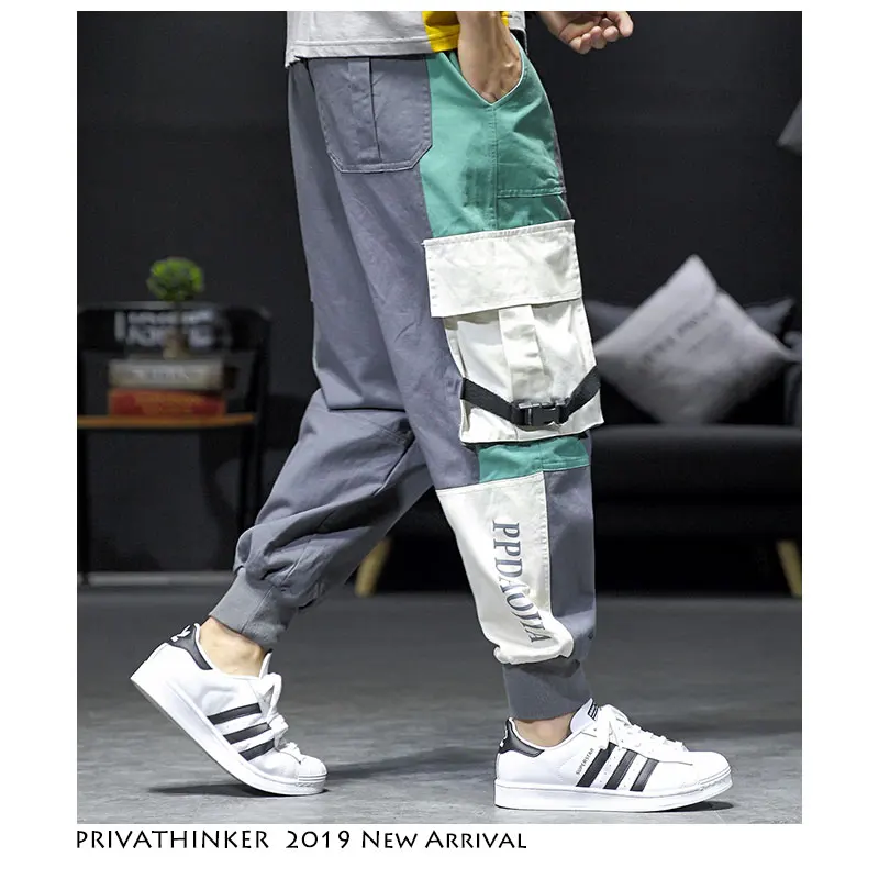 Privathinker Men Streetwear Japanese Cargo Pants 2019 Mens Pocket Joggers Pants Male Ankle-length Pants Black Trousers Oversize
Privathinker Men Streetwear Japanese Cargo Pants 2019 Mens Pocket Joggers Pants Male Ankle-length Pants Black Trousers Oversize