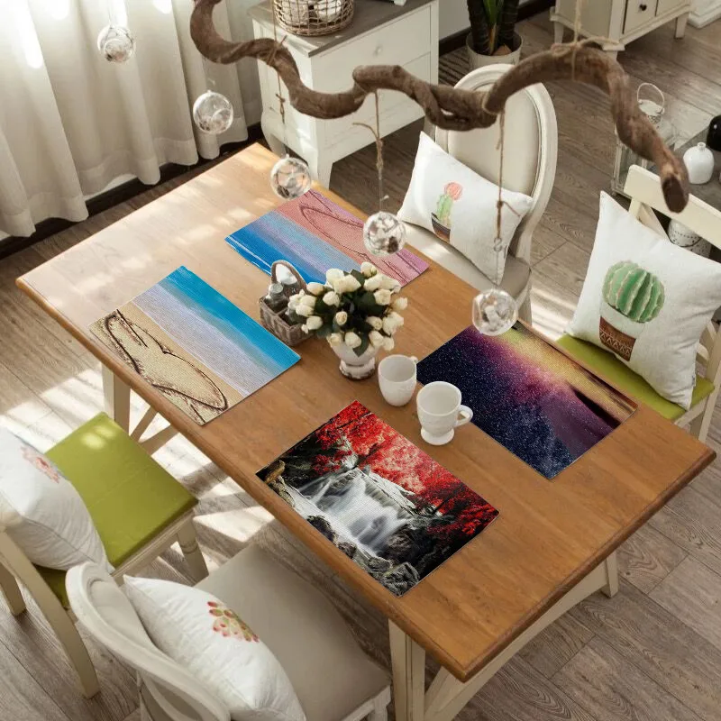 1PCS Table Mat for Dining Tableware Bowl Coaster Kitchen Accessories Mediterranean Style Table Decoration Silicone Placemat
1PCS Table Mat for Dining Tableware Bowl Coaster Kitchen Accessories Mediterranean Style Table Decoration Silicone Placemat