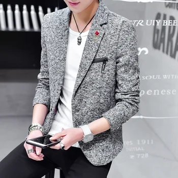 2020 men's slim short paragraph suit spring and autumn casual handsome suit youth
2020 men's slim short paragraph suit spring and autumn casual handsome suit youth