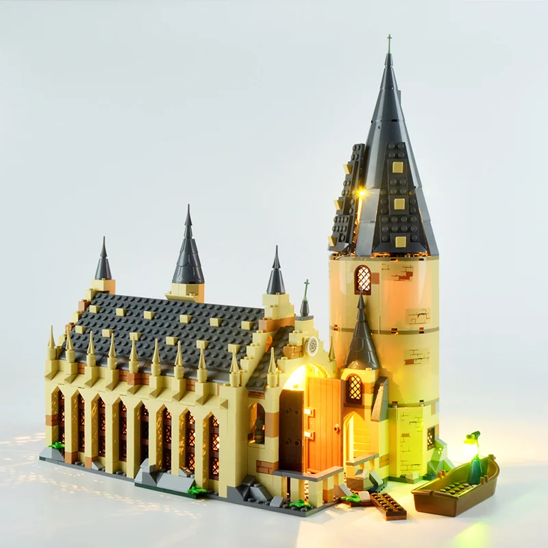 Lighted 926PCS Harry Movie Potter Sets 16052 Compatible With Model Building Kits Castle Hall Blocks Toys 75954
Lighted 926PCS Harry Movie Potter Sets 16052 Compatible With Model Building Kits Castle Hall Blocks Toys 75954