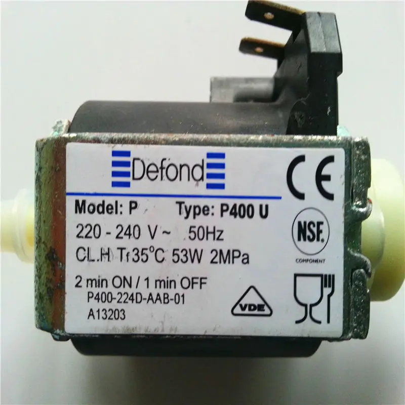 Miniature solenoid pump coffee machine stage smoke machine pump voltage AC220-240V Power 53W long life
Miniature solenoid pump coffee machine stage smoke machine pump voltage AC220-240V Power 53W long life