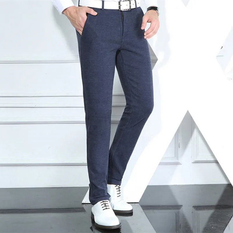 2018 New spring autumn winter casual men pants cotton skinny trousers men's brand business casual slim fit elastic pant P0004
2018 New spring autumn winter casual men pants cotton skinny trousers men's brand business casual slim fit elastic pant P0004