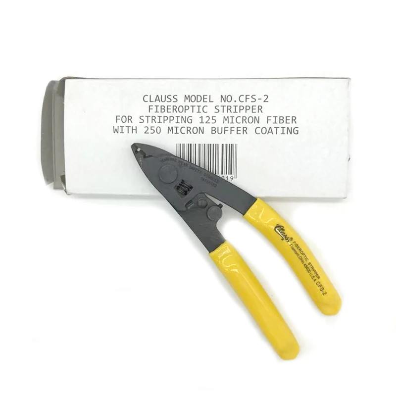 FTTH Fiber Optic CFS-2 Three-port Fiber Optical Stripper Pliers Wire strippers FTTH Tools Miller Optical Fiber Stripping Pliers
FTTH Fiber Optic CFS-2 Three-port Fiber Optical Stripper Pliers Wire strippers FTTH Tools Miller Optical Fiber Stripping Pliers