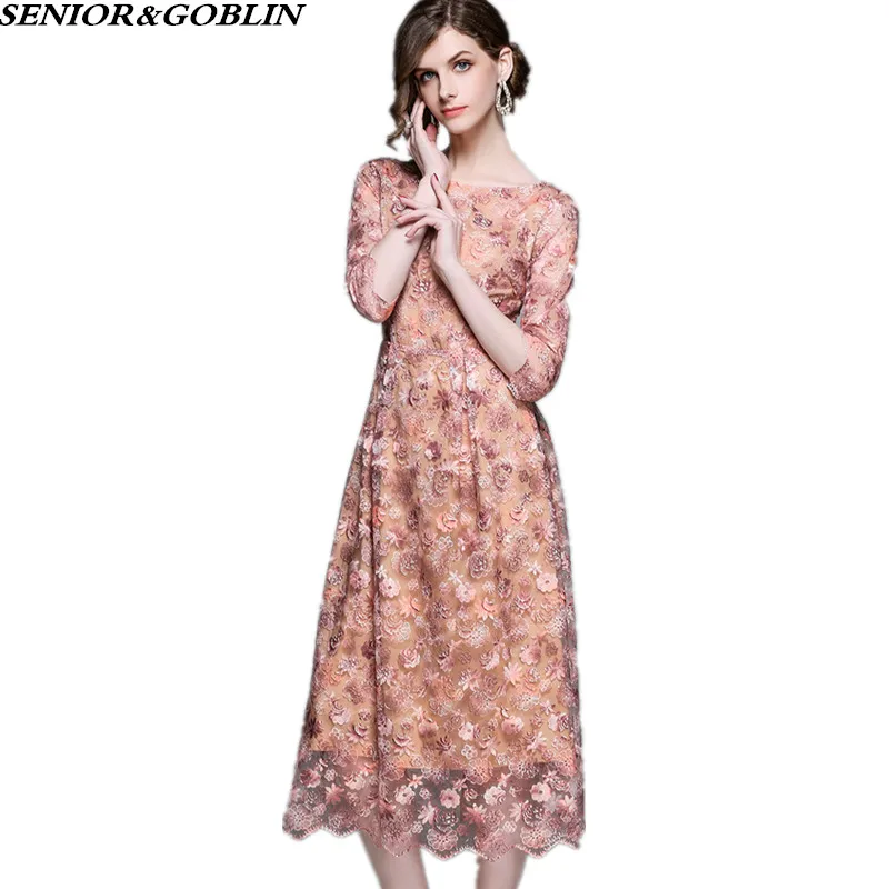 Newest 2019 High Quality Runway Designer Vestidos Summer Dress Women Mesh Flowers Embroidery Long Dress Sexy Party Dresses S-XL
Newest 2019 High Quality Runway Designer Vestidos Summer Dress Women Mesh Flowers Embroidery Long Dress Sexy Party Dresses S-XL