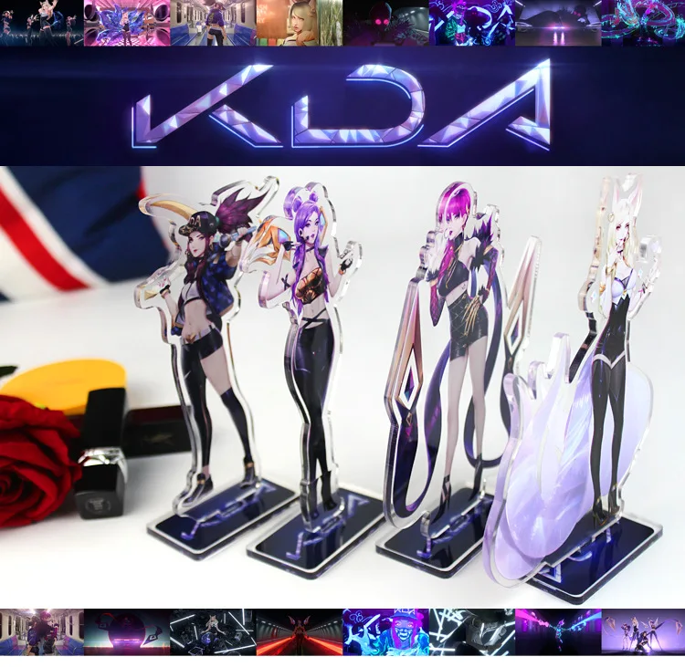 LOL Virtual Band K/DA Acrylic Stand Figure Model Transparent Collection Charm Souvenir Accessories Jewelry Fans Birthday Gift
LOL Virtual Band K/DA Acrylic Stand Figure Model Transparent Collection Charm Souvenir Accessories Jewelry Fans Birthday Gift